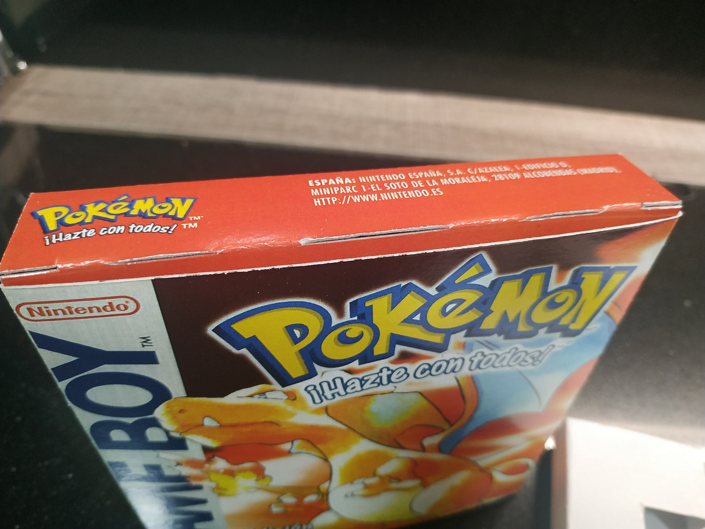 Caja de reemplazo Pokémon Rojo