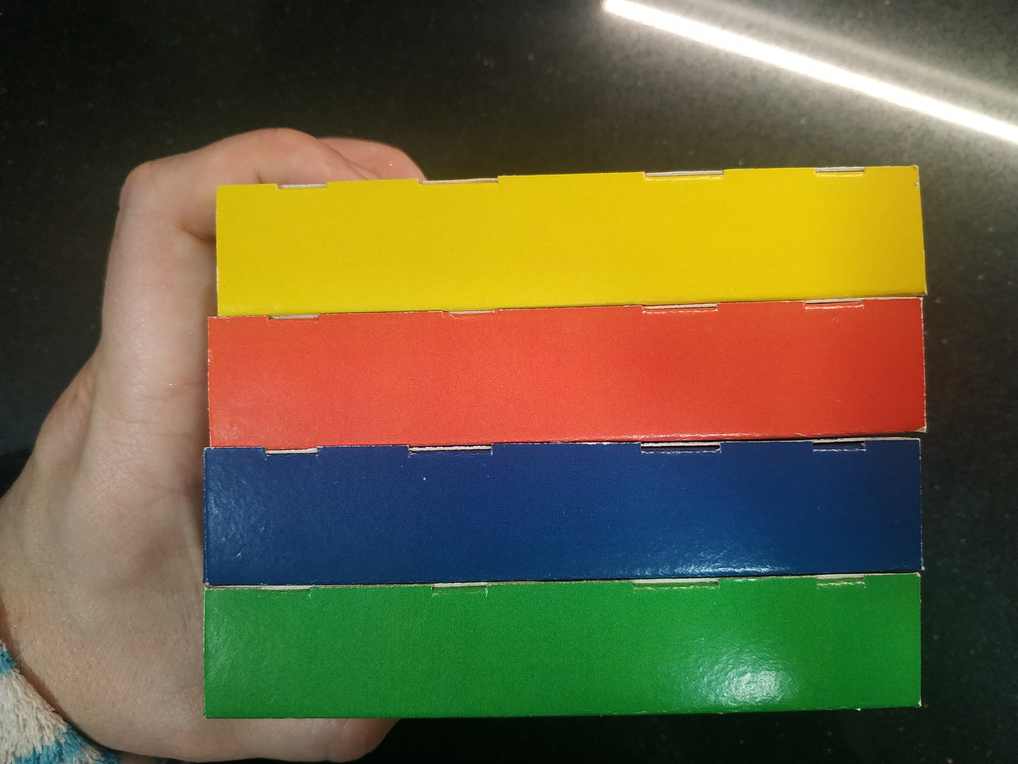 Pack 4 Cajas Pokémon (Rojo, Azul, Amarillo y Verde)