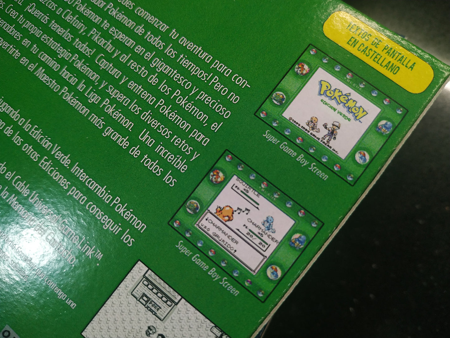 Pack 4 Cajas Pokémon (Rojo, Azul, Amarillo y Verde)