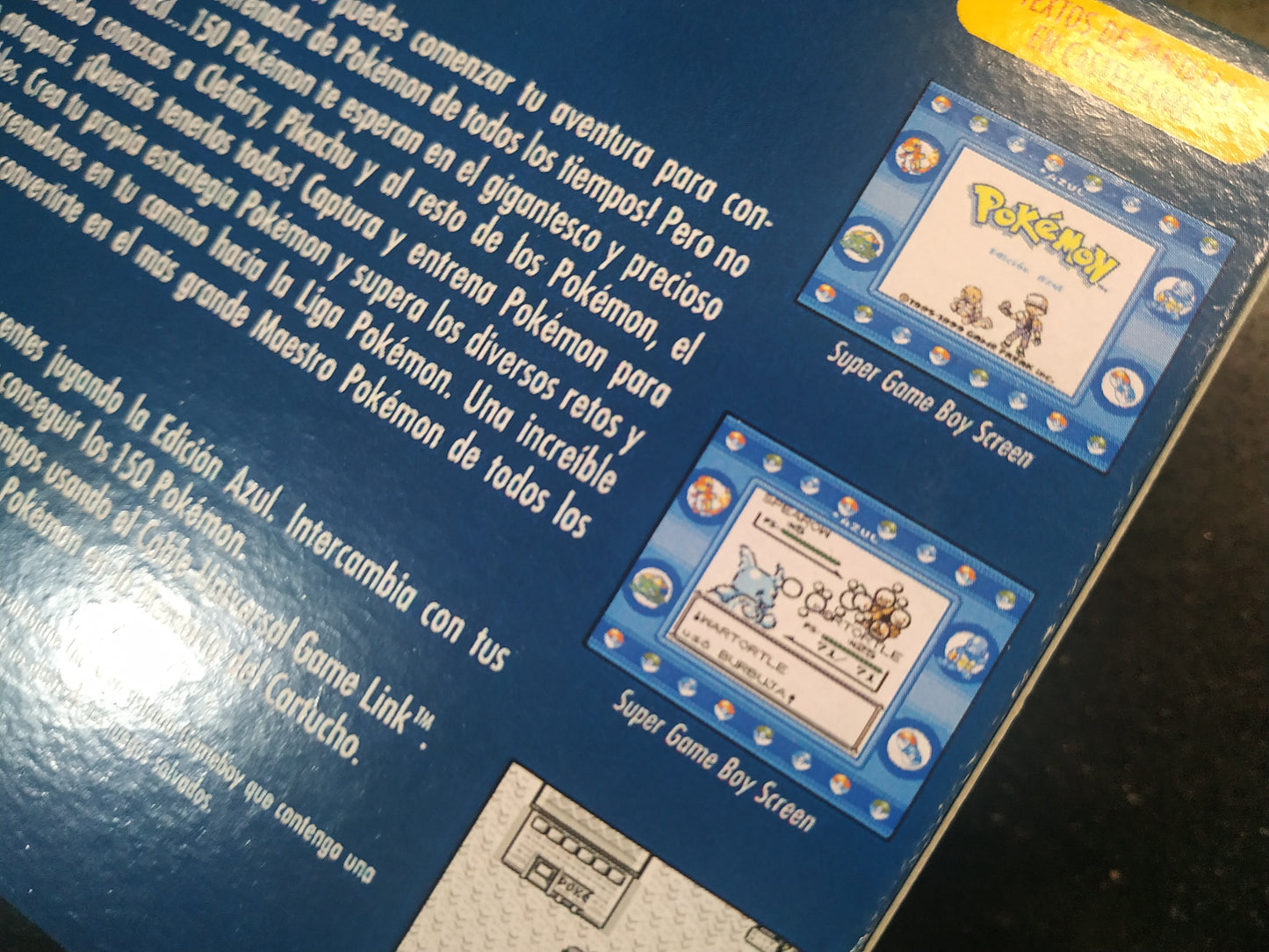 Pack 4 Cajas Pokémon (Rojo, Azul, Amarillo y Verde)