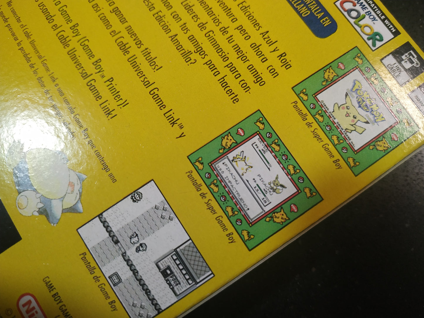 Pack 4 Cajas Pokémon (Rojo, Azul, Amarillo y Verde)