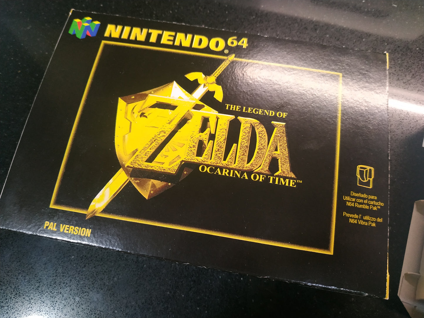 Caja de reemplazo Zelda - Ocarina of Time