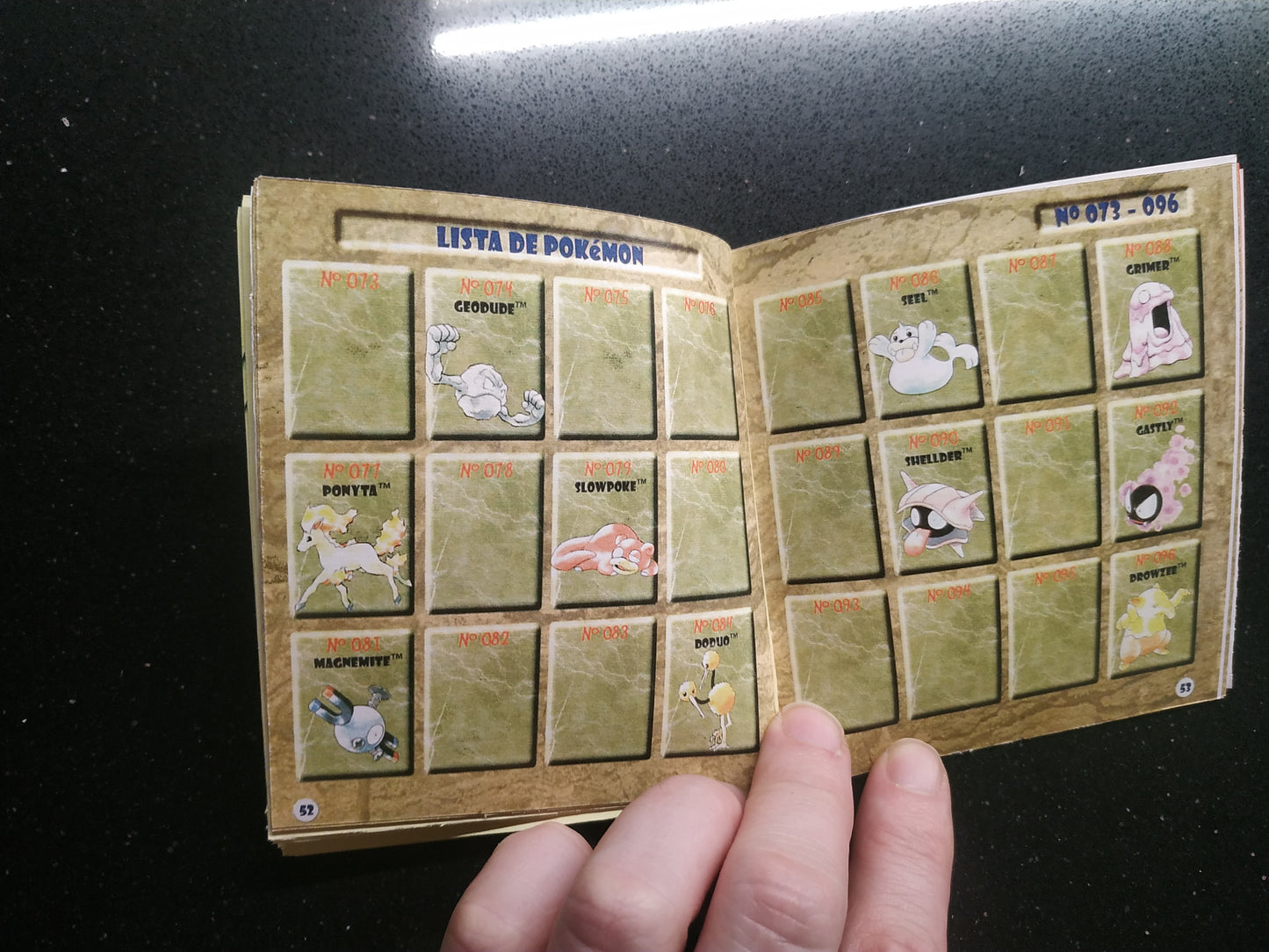 Manual de reemplazo Pokémon Rojo / Azul