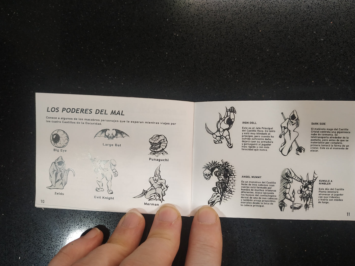Manual de reemplazo Castlevania II - Belmont´s Revenge
