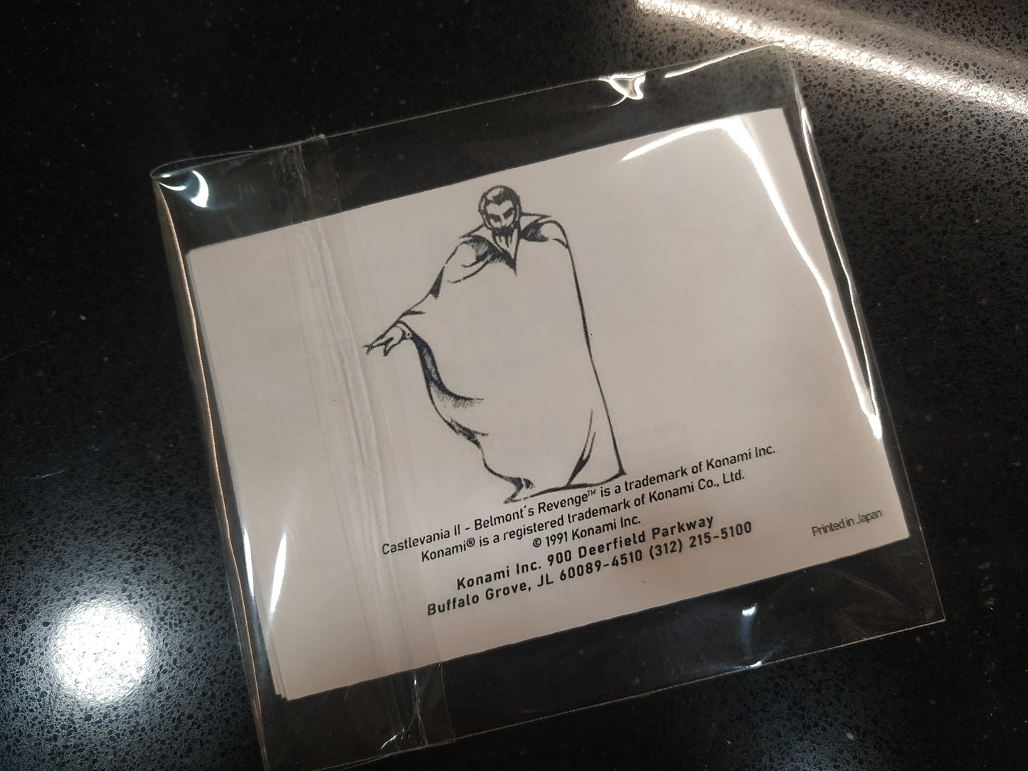 Manual de reemplazo Castlevania II - Belmont´s Revenge