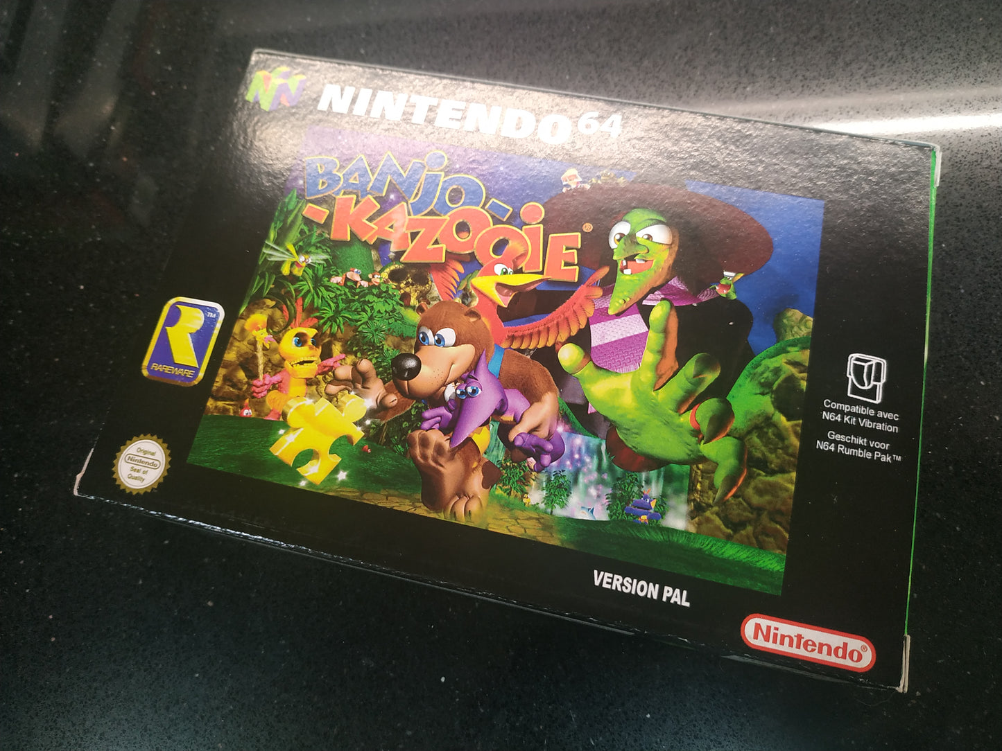 Caja de reemplazo Banjo-Kazooie