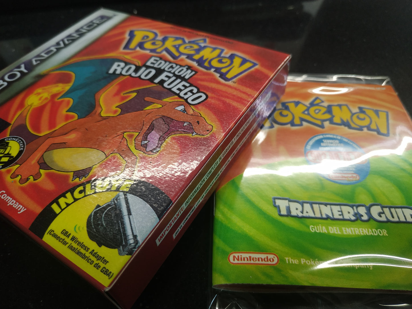 Caja de reemplazo Pokémon Rojo Fuego