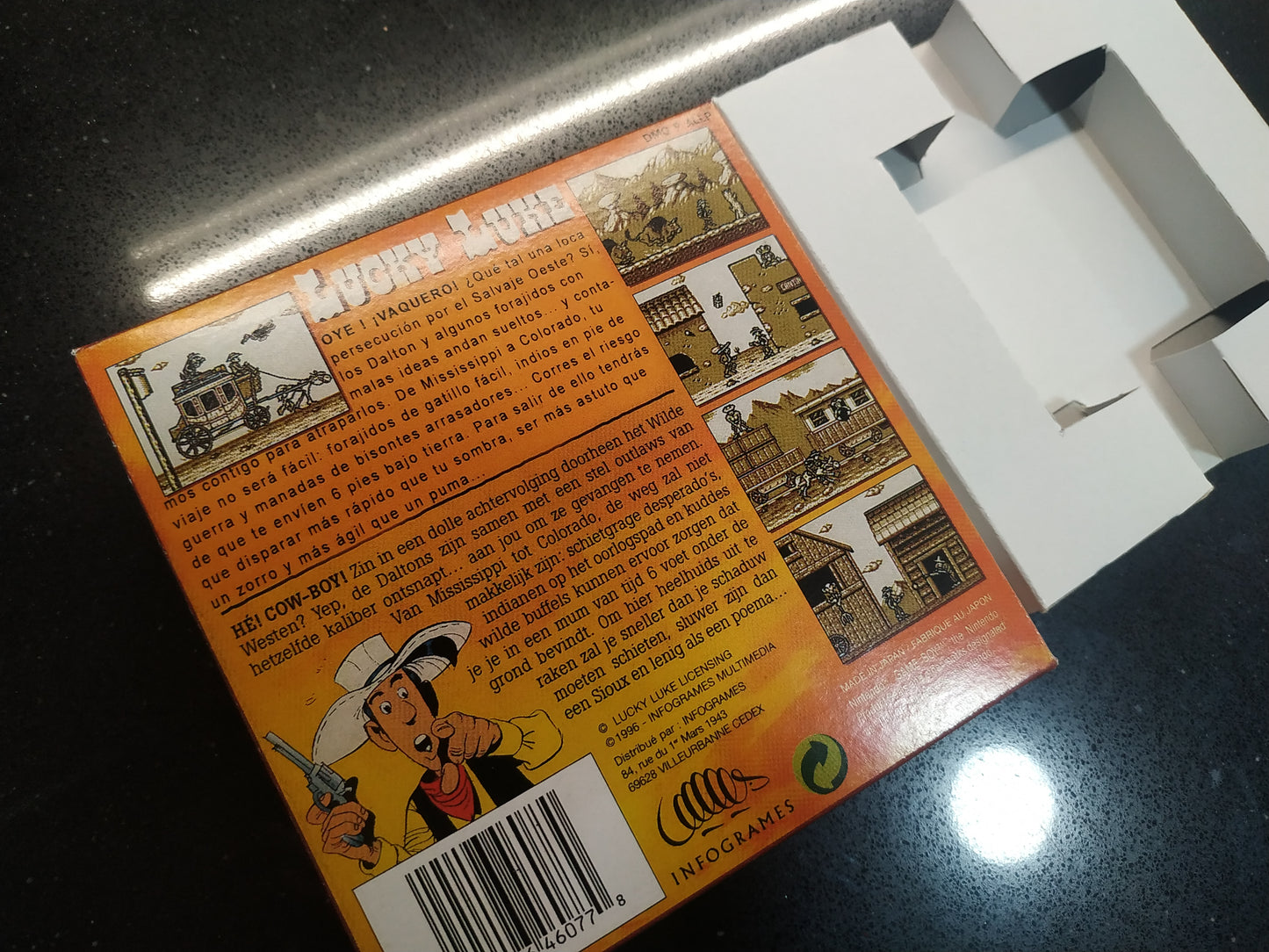 Caja de reemplazo Lucky Luke