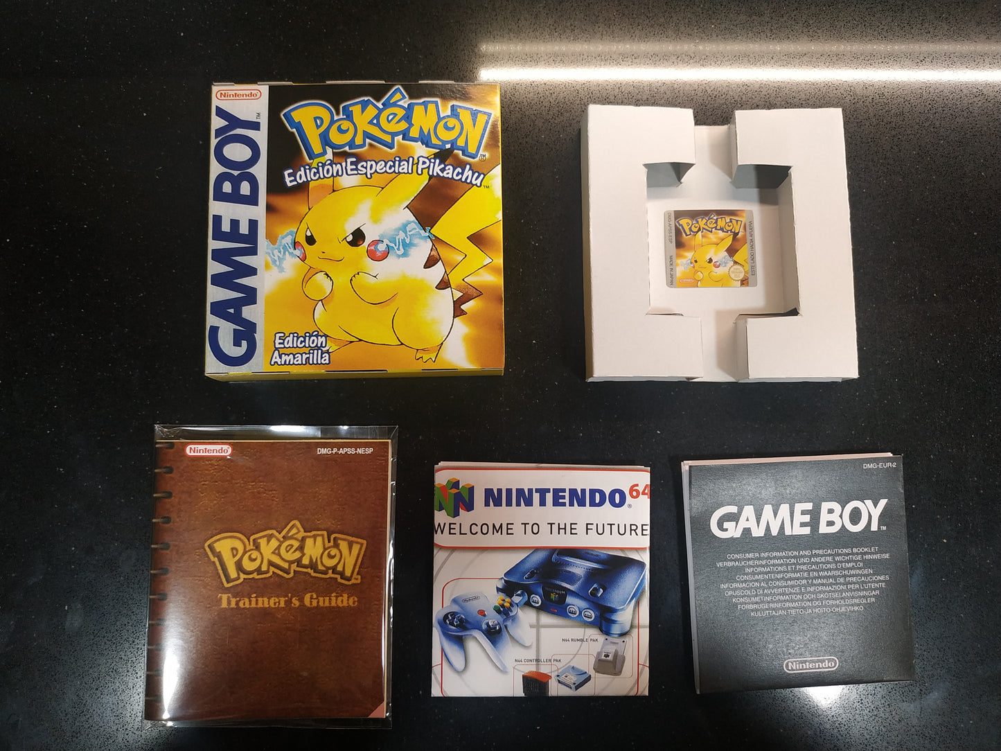 Pack 3 Cajas Pokémon (Rojo, Azul y Amarillo)