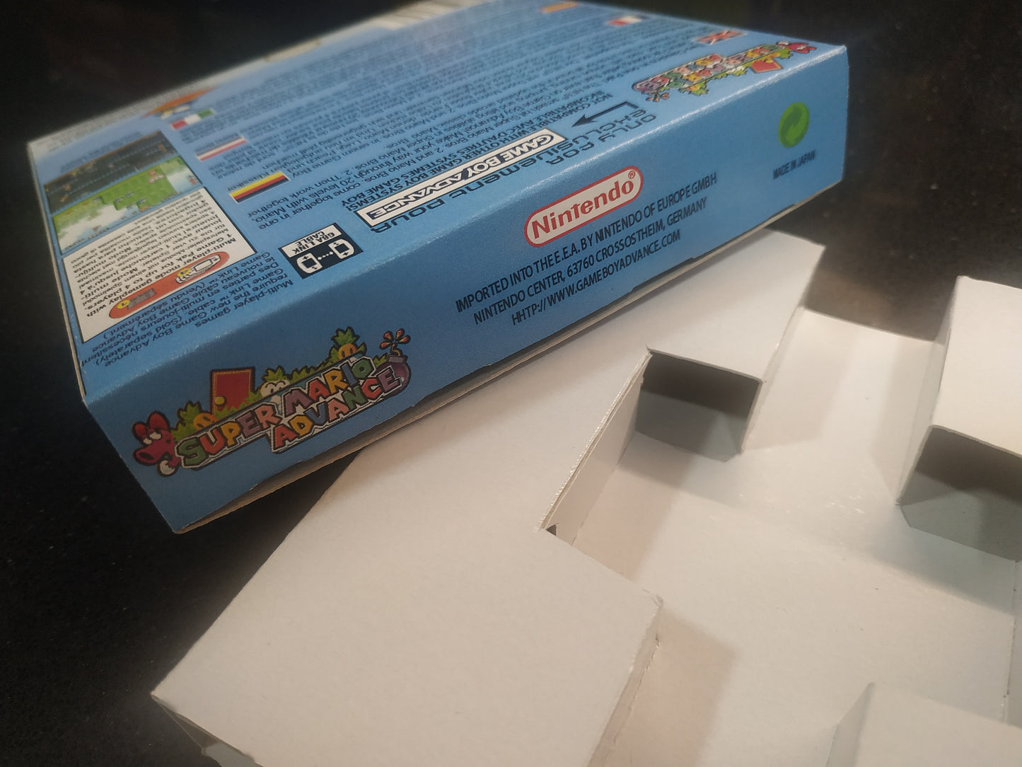 Caja de reemplazo Super Mario Advance