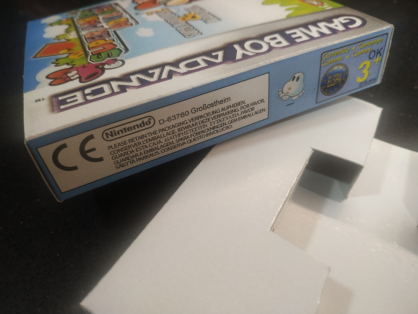 Caja de reemplazo Super Mario Advance