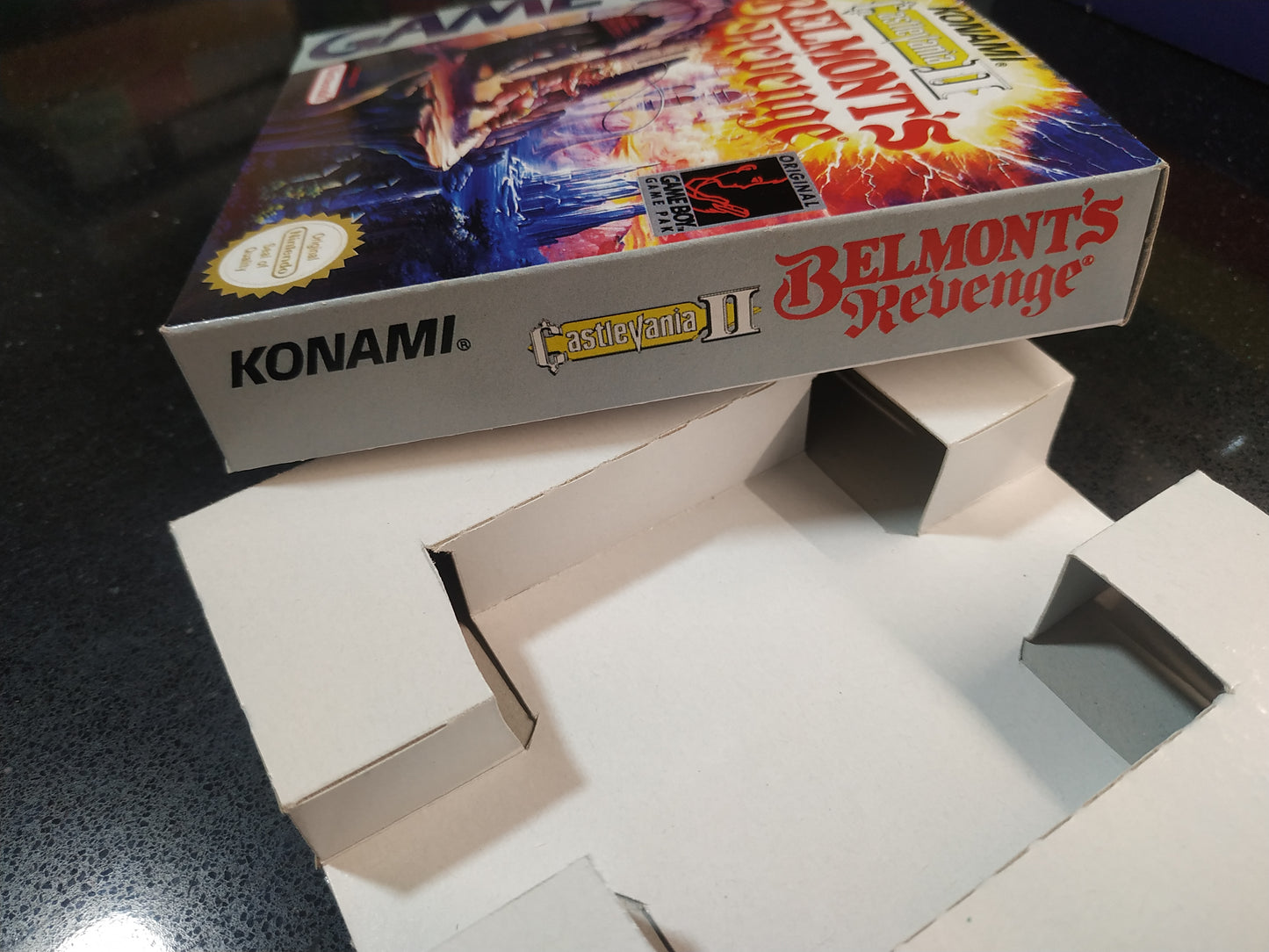 Caja de reemplazo Castlevania II Belmont´s Revenge
