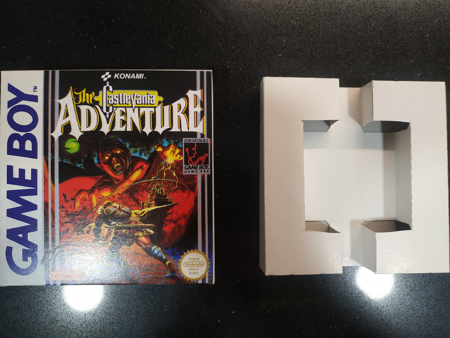 Caja de reemplazo Castlevania Adventure