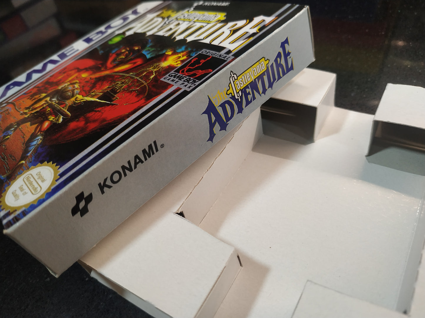 Caja de reemplazo Castlevania Adventure
