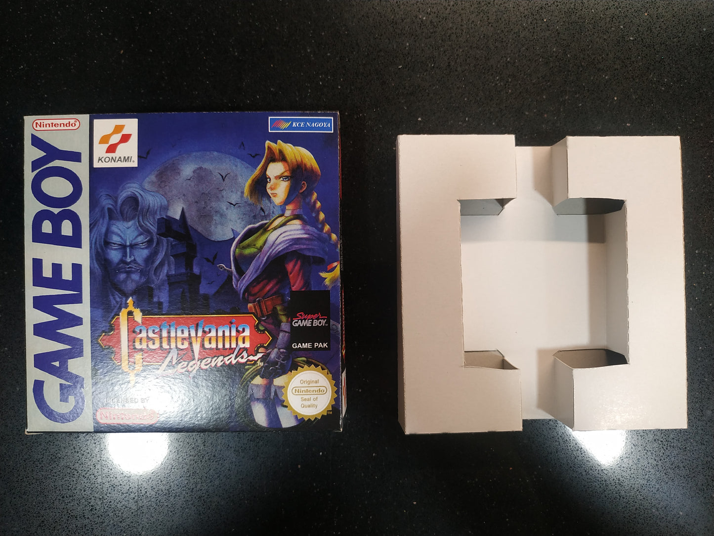 Caja de reemplazo Castlevania Legends