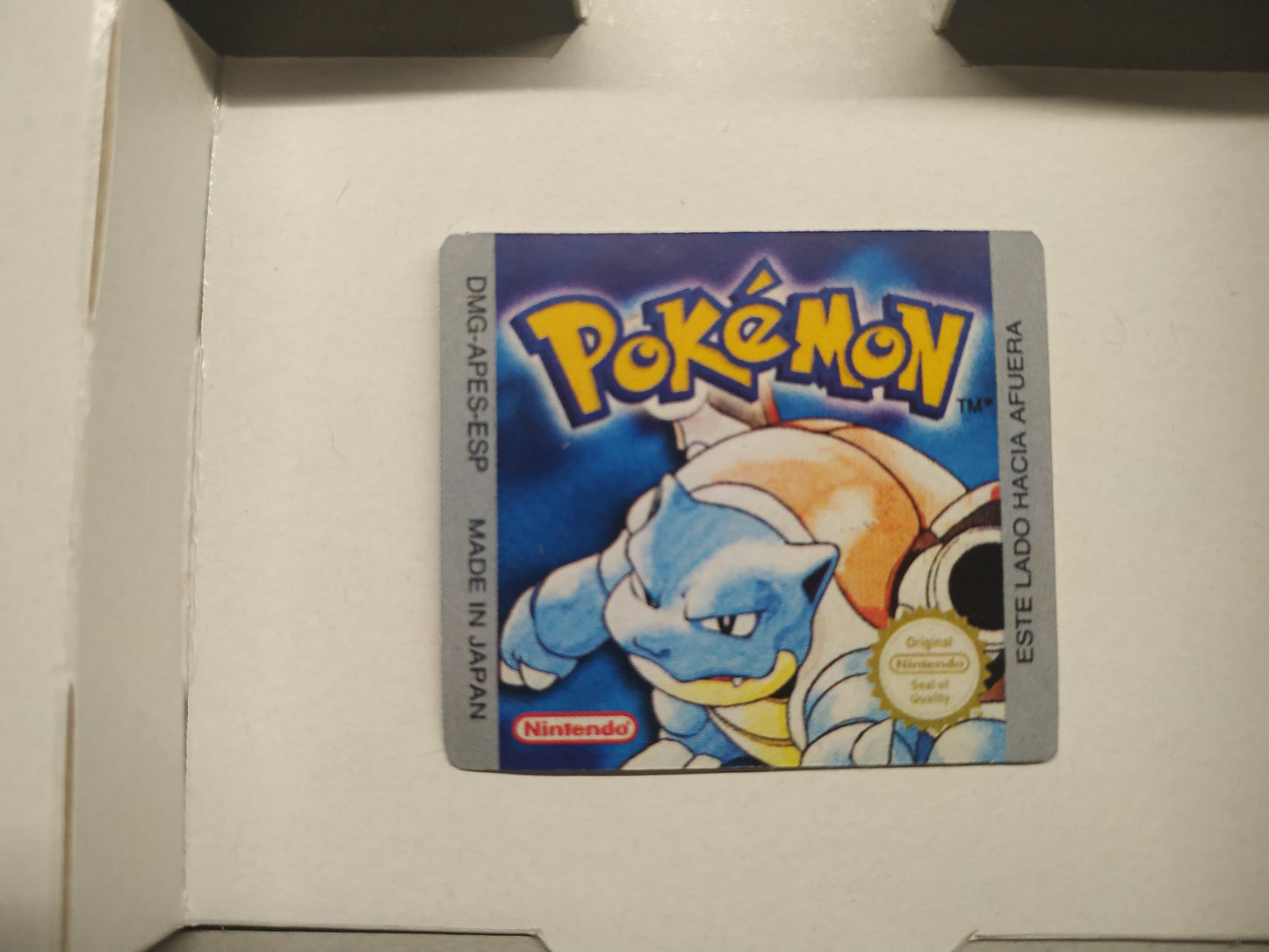 Caja de reemplazo Pokémon Azul