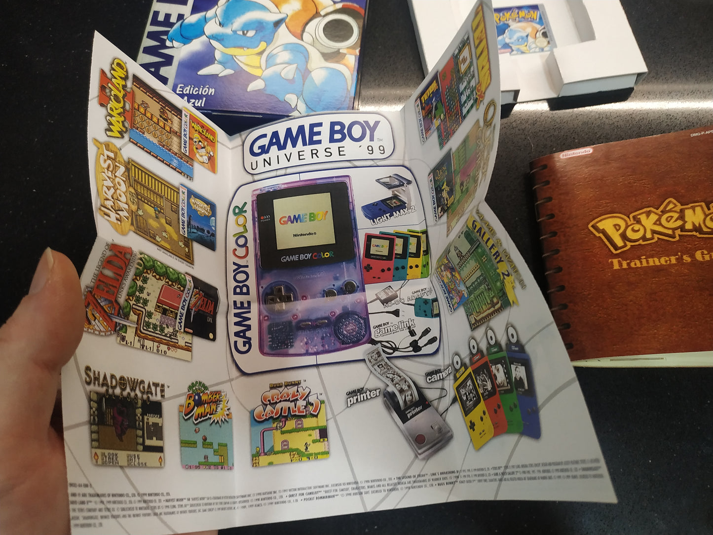 Caja de reemplazo Pokémon Azul