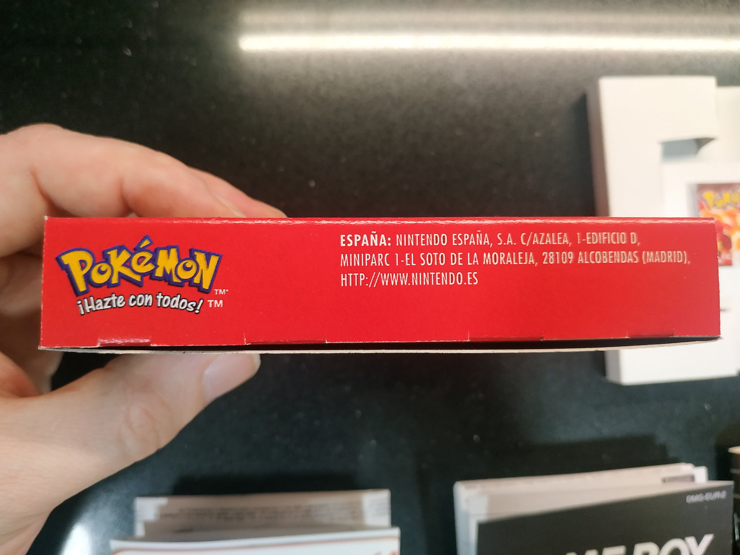 Caja de reemplazo Pokémon Rojo