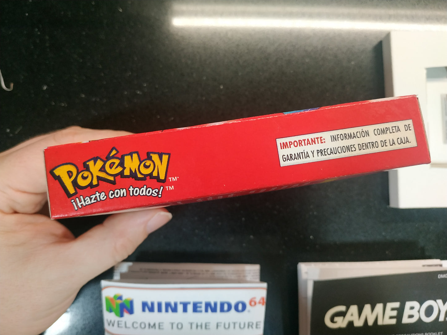 Caja de reemplazo Pokémon Rojo