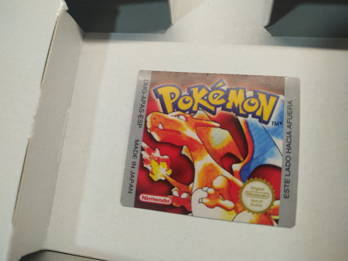 Caja de reemplazo Pokémon Rojo