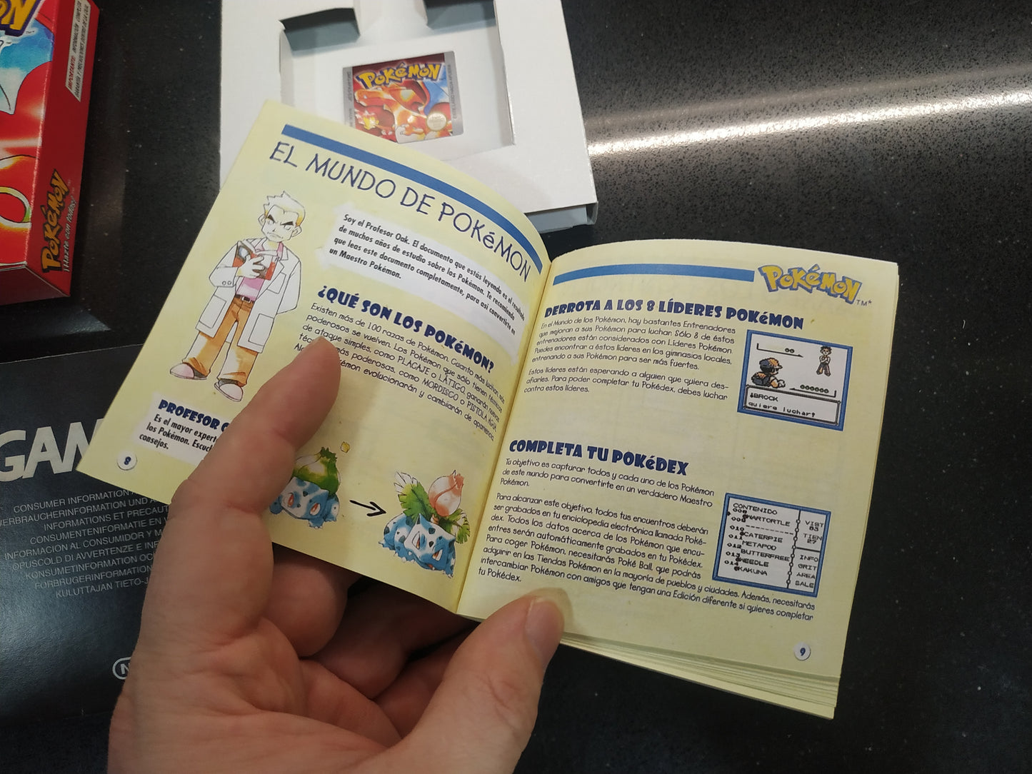 Caja de reemplazo Pokémon Rojo
