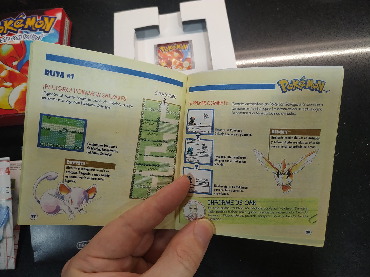 Caja de reemplazo Pokémon Rojo