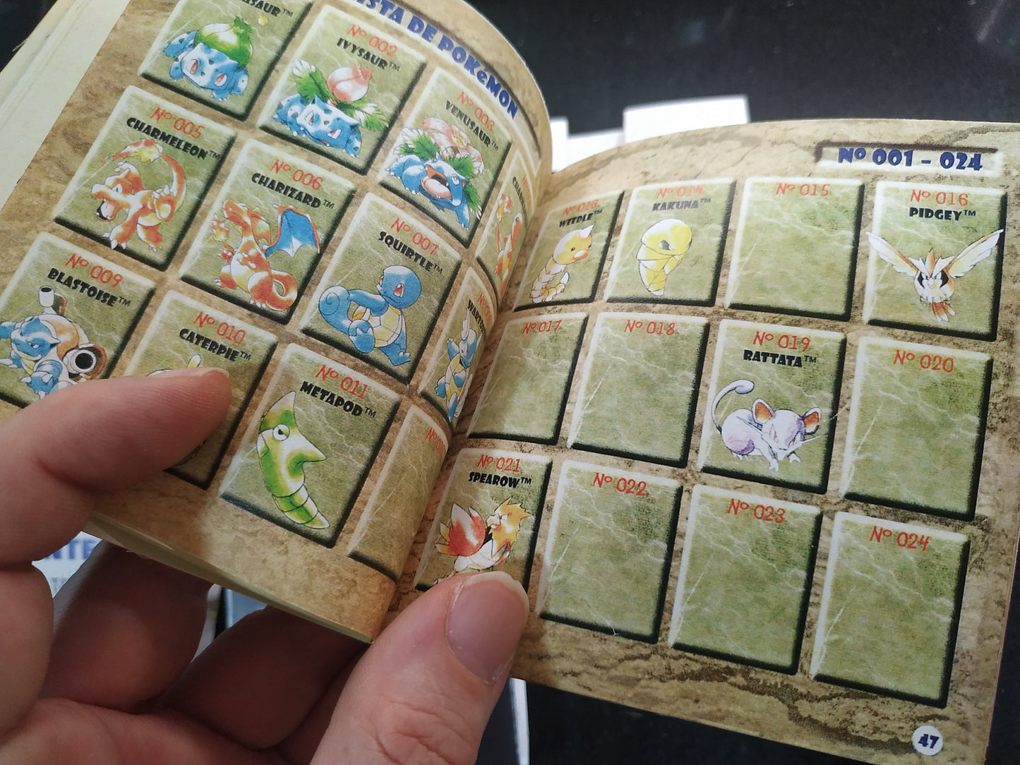 Caja de reemplazo Pokémon Rojo