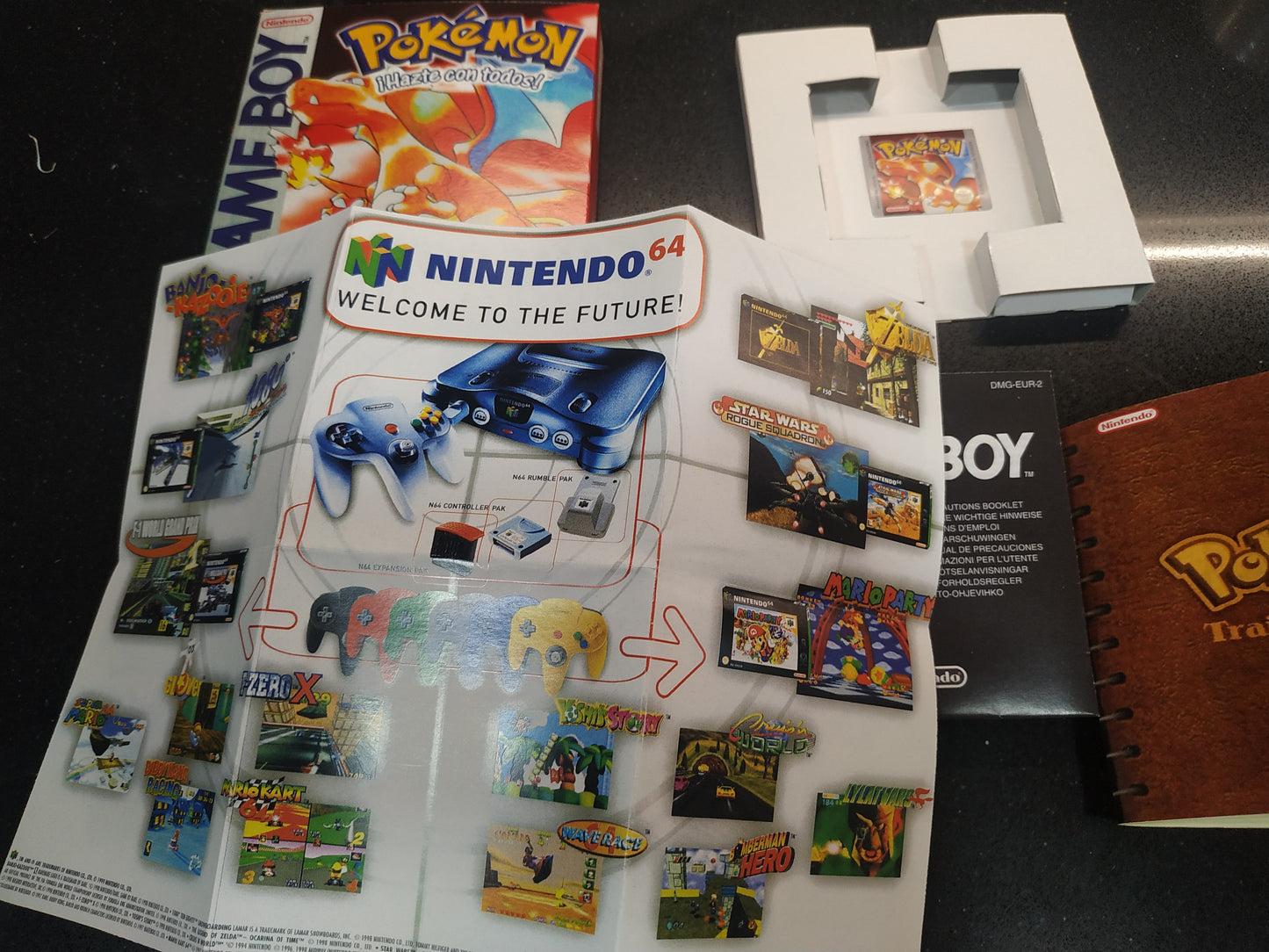 Caja de reemplazo Pokémon Rojo