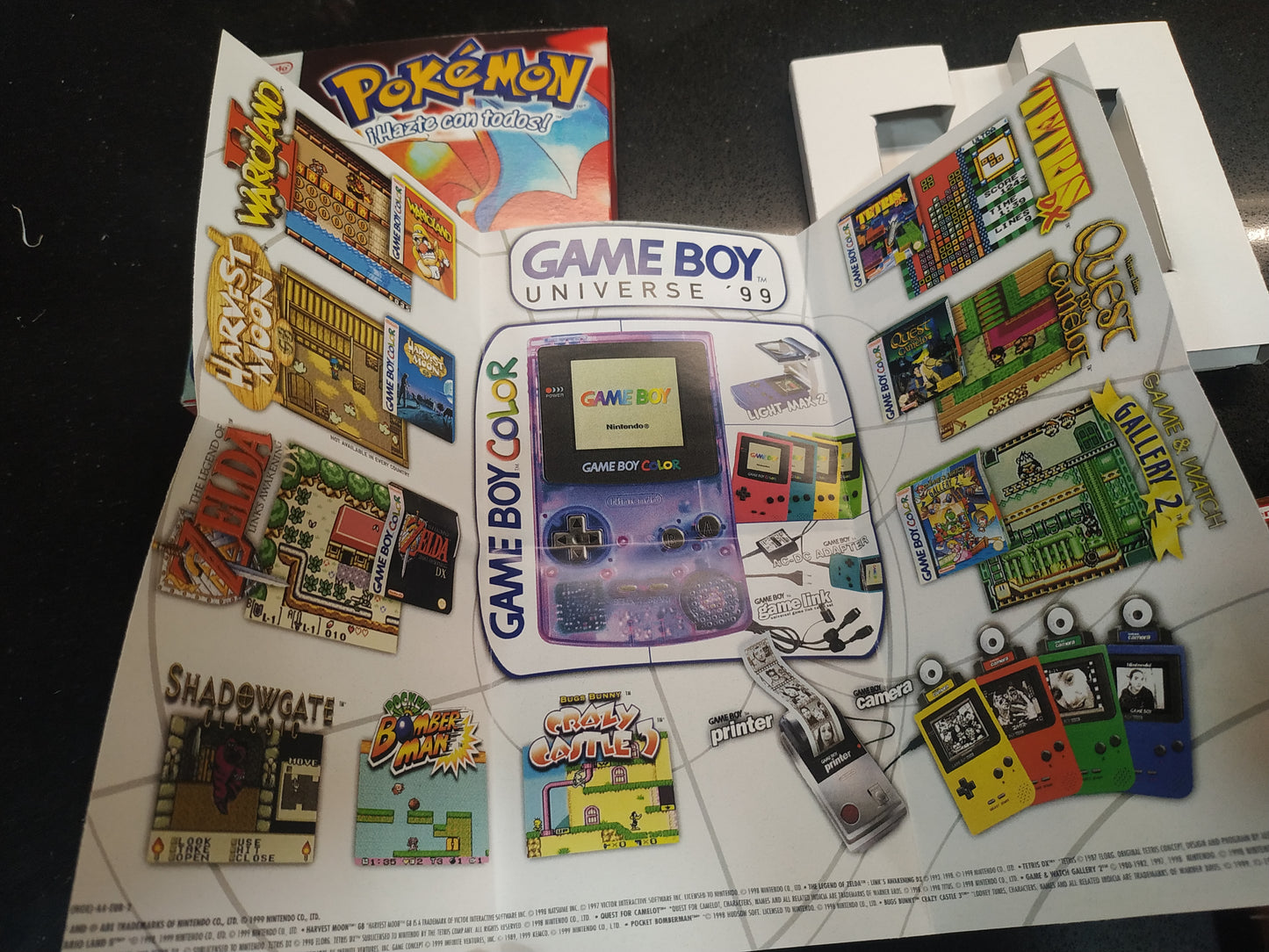 Caja de reemplazo Pokémon Rojo