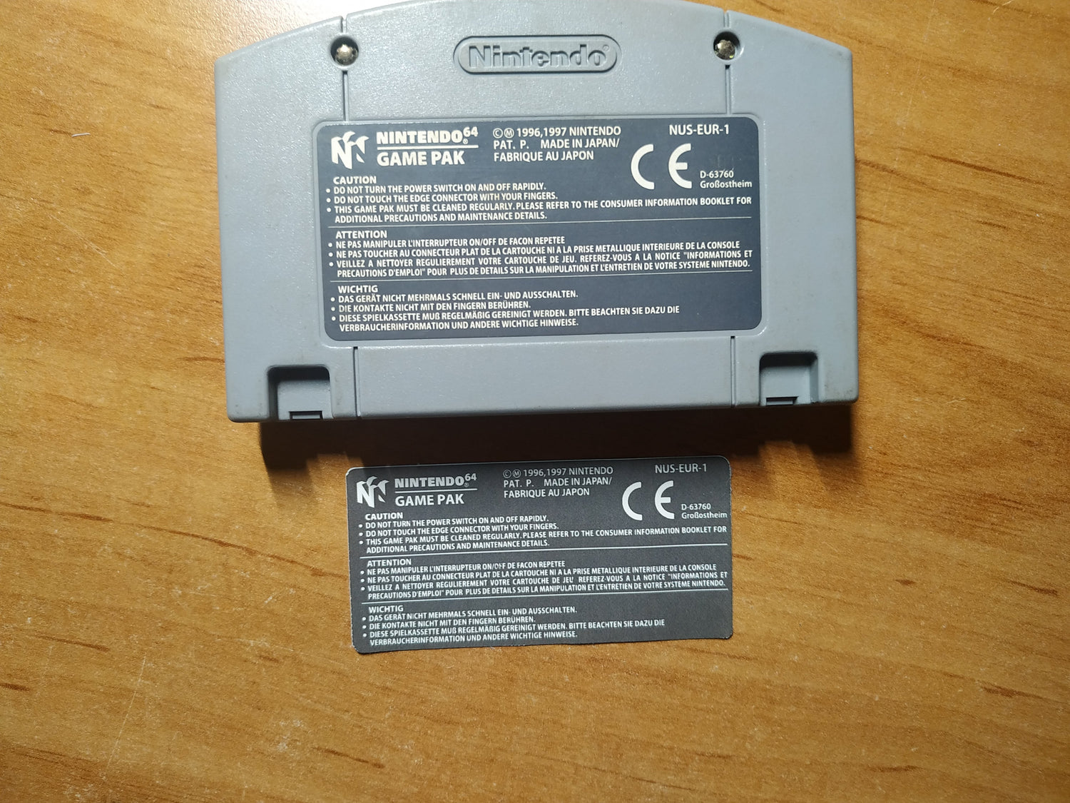 Pegatinas N64