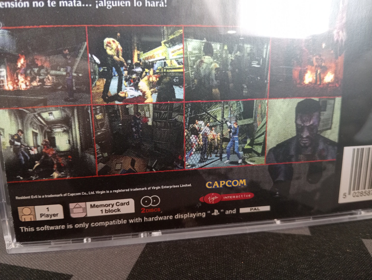 Caja de reemplazo Resident Evil 2
