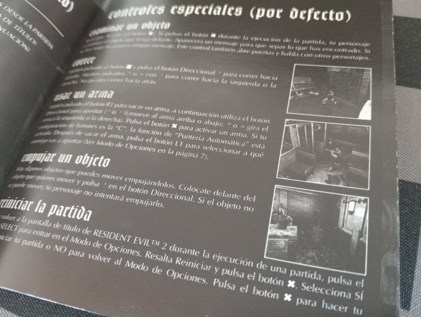 Caja de reemplazo Resident Evil 2