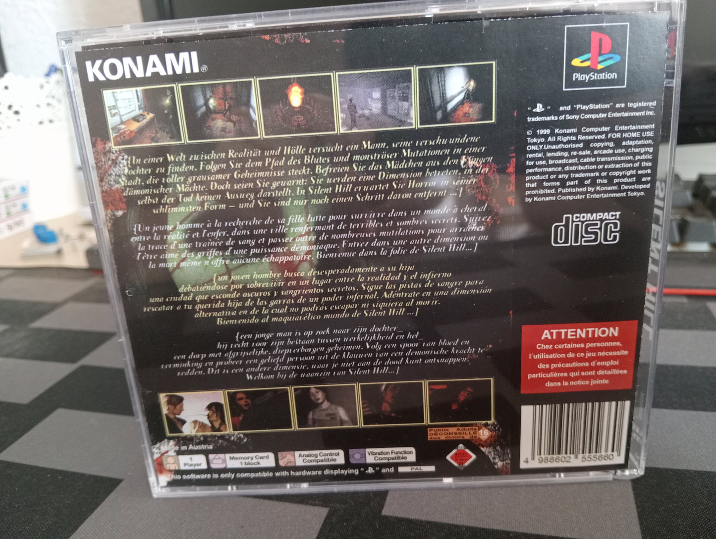 Caja de reemplazo Silent Hill