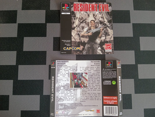 Portada y contraportada de reemplazo Resident Evil