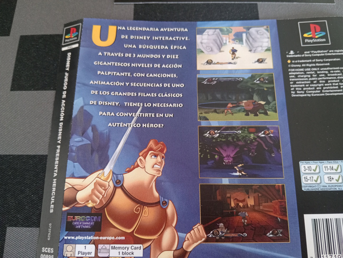 Caja de reemplazo Hércules