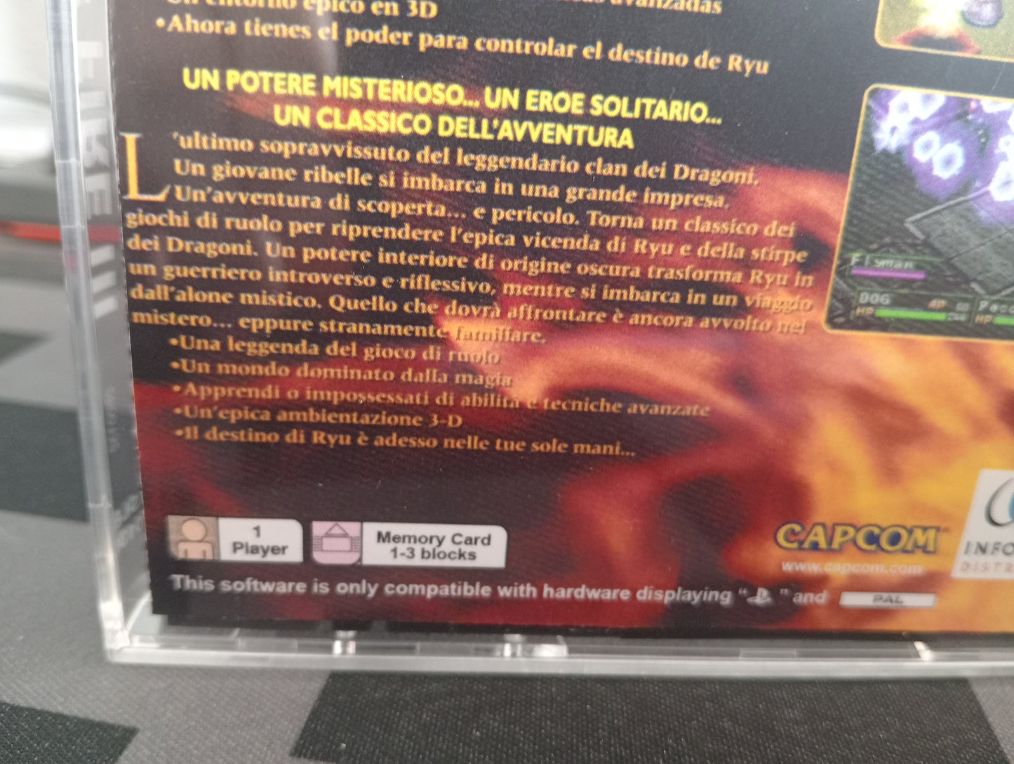 Caja de reemplazo Breath of Fire III