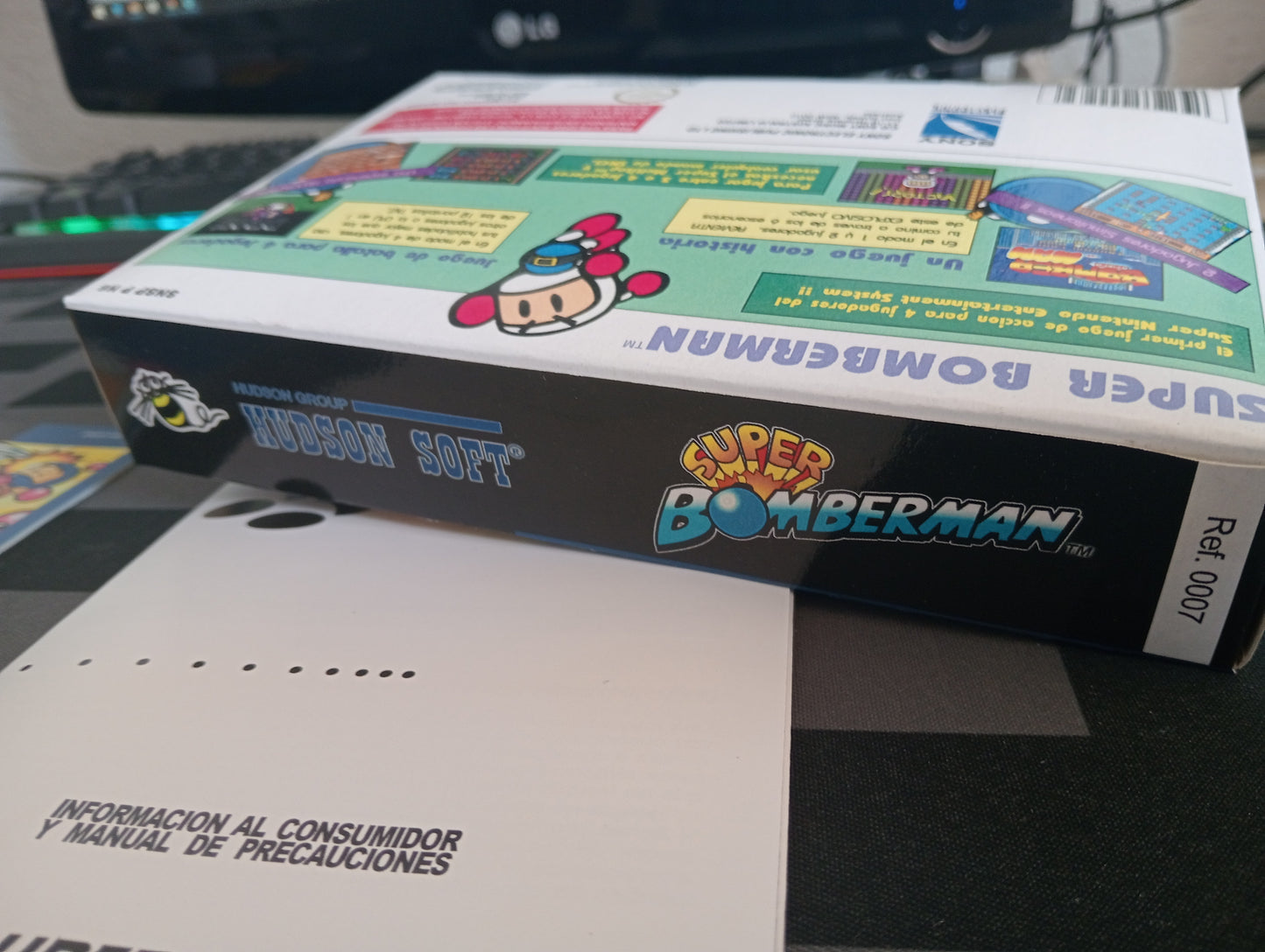 Caja de reemplazo Super Bomberman