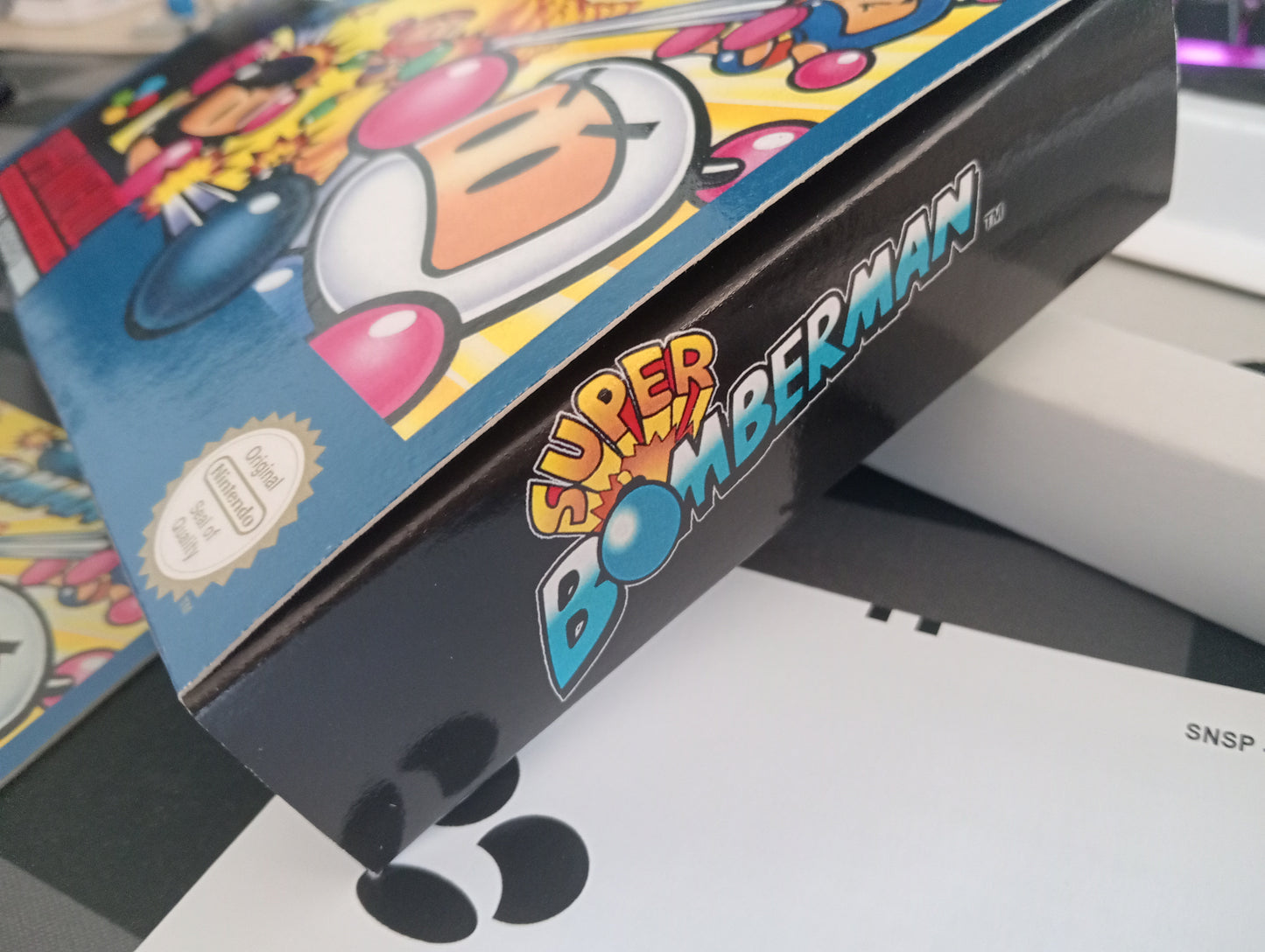 Caja de reemplazo Super Bomberman