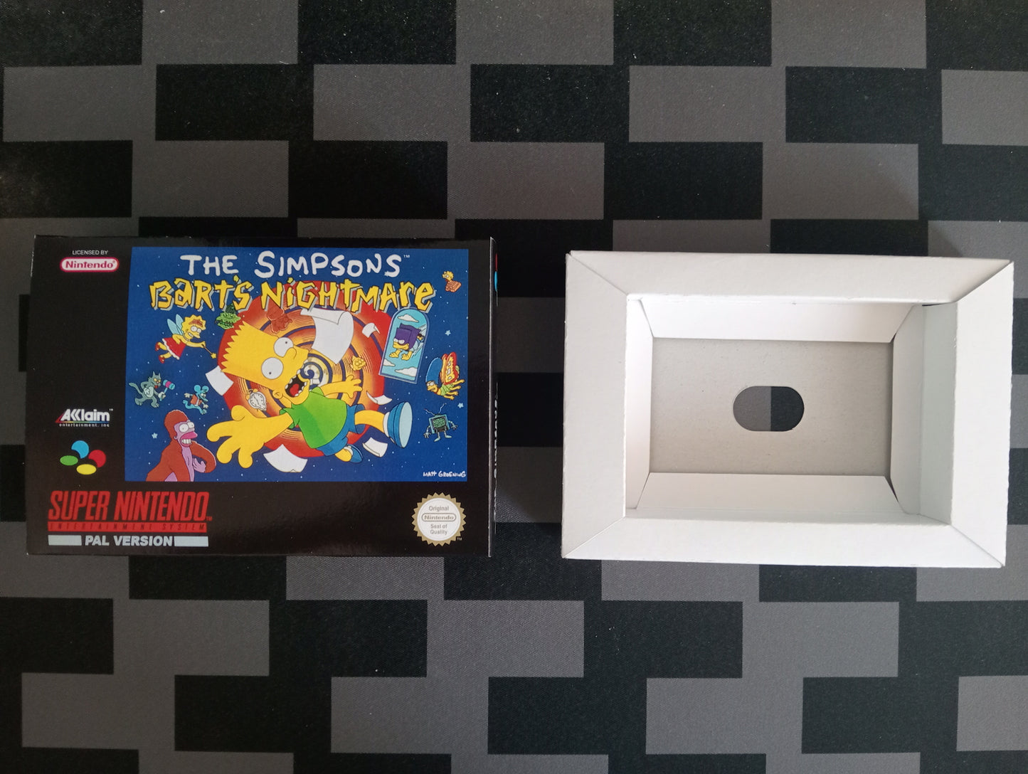 Caja de reemplazo The Simpsons - Bart´s Nightmare´s