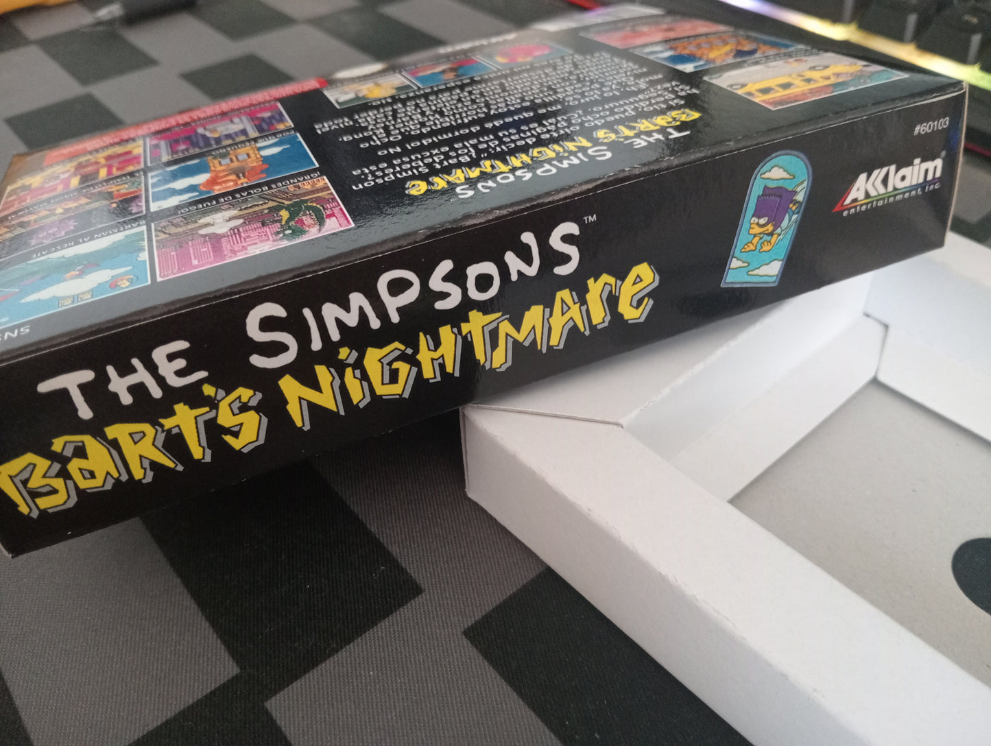 Caja de reemplazo The Simpsons - Bart´s Nightmare´s