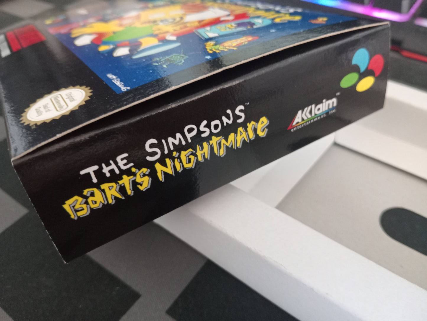 Caja de reemplazo The Simpsons - Bart´s Nightmare´s