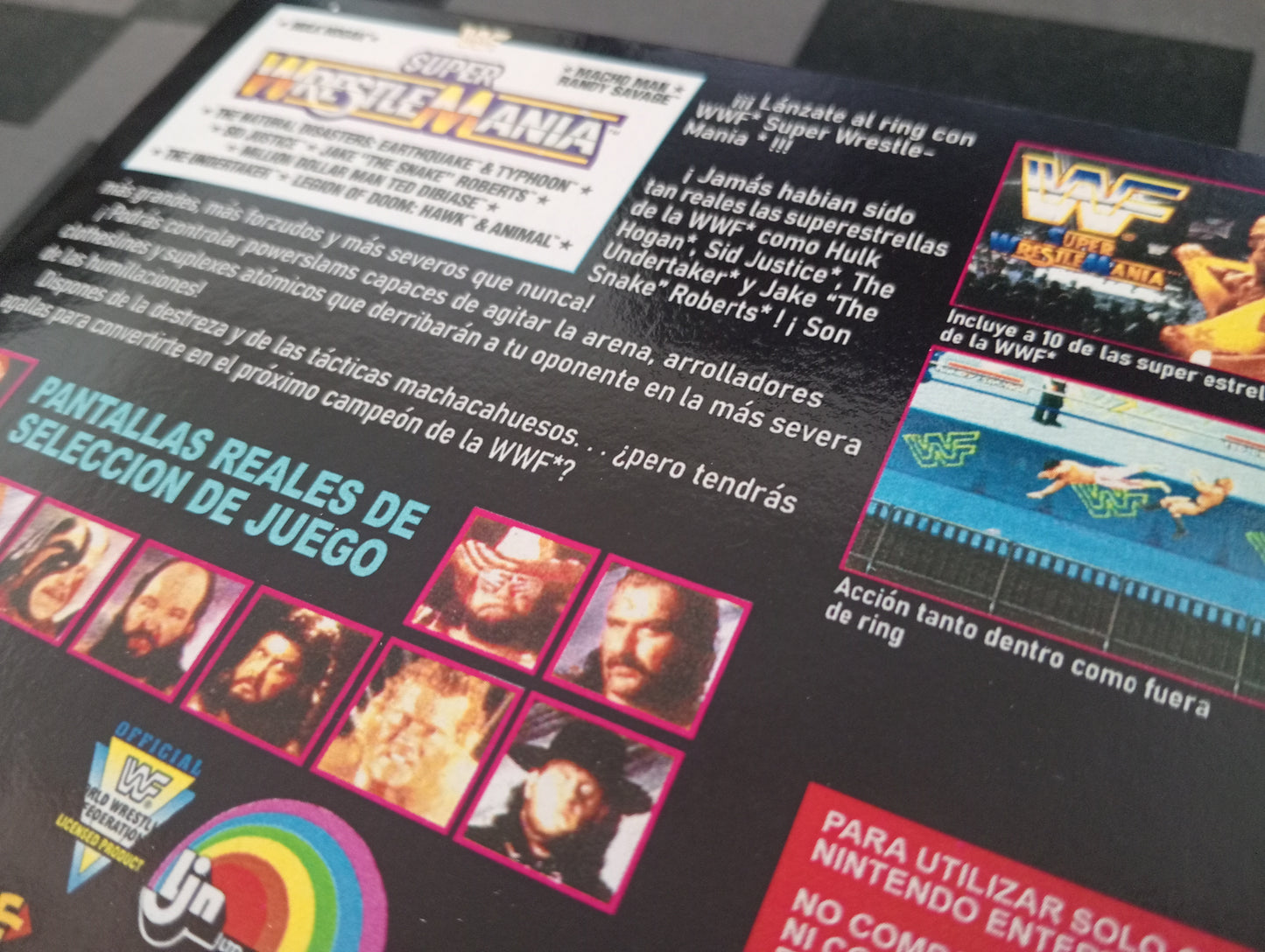 Caja de reemplazo Super WrestleMania