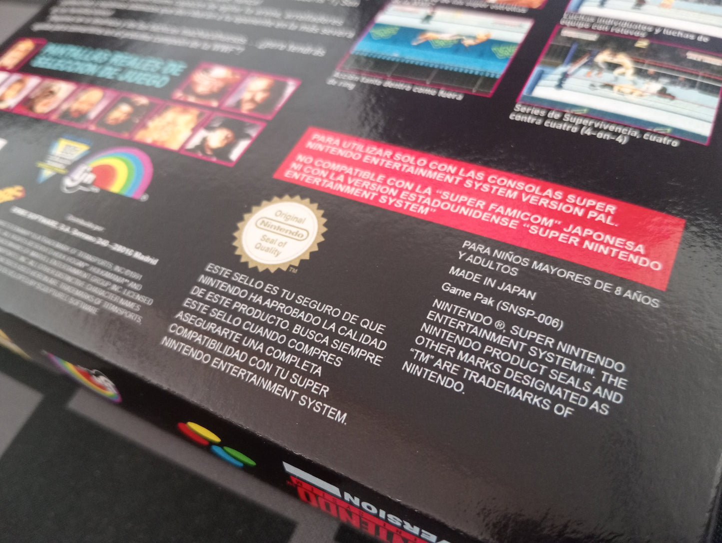 Caja de reemplazo Super WrestleMania