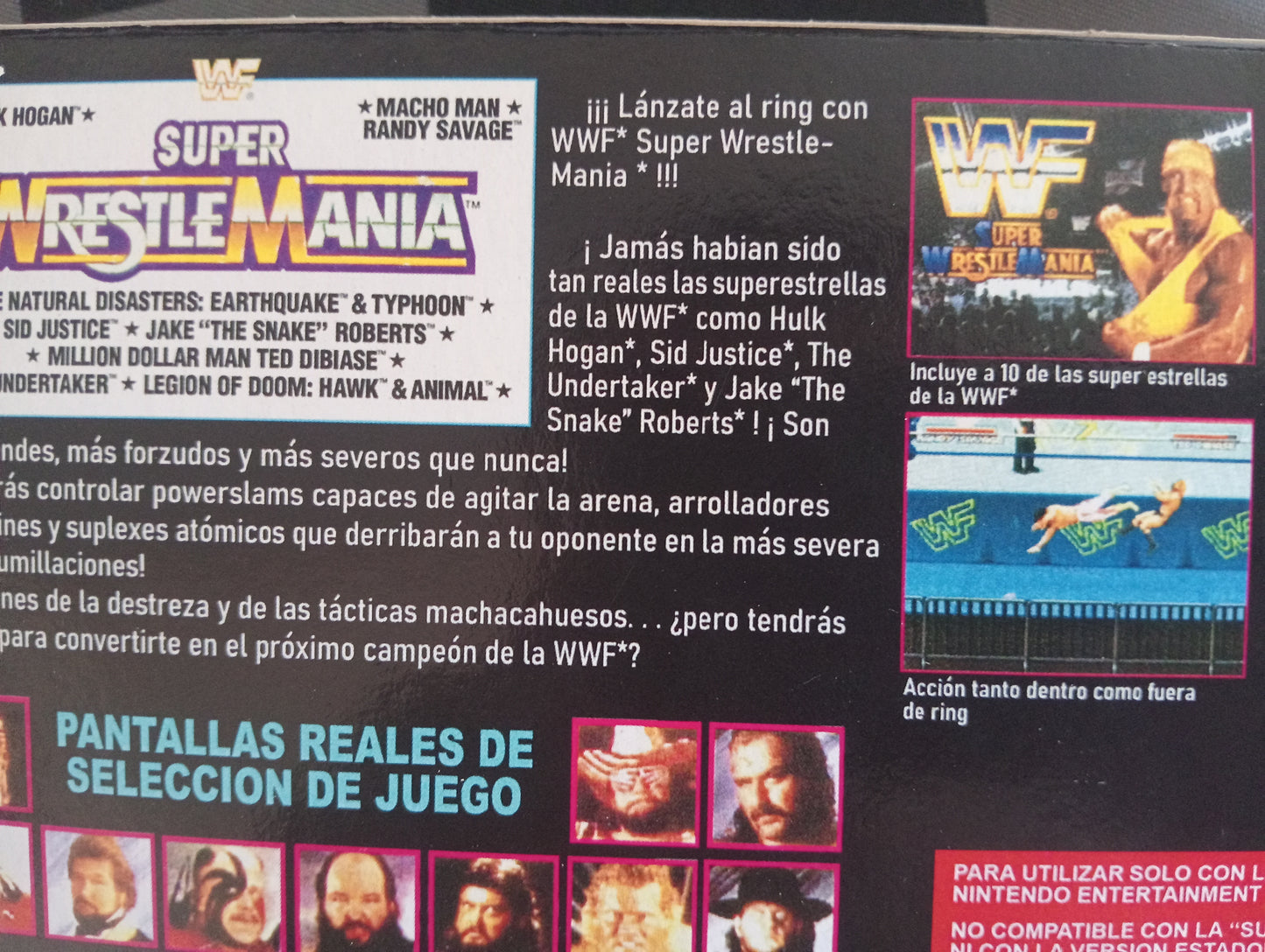 Caja de reemplazo Super WrestleMania