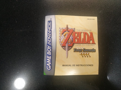 Manual de reemplazo Zelda - A Link to the Past + Four Sword