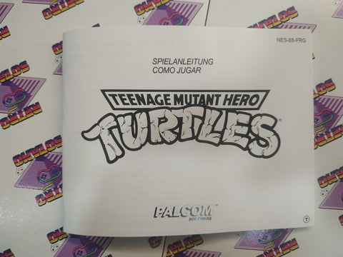 Manual de reemplazo Teenage Mutant Hero Turtles - Tortugas Ninja