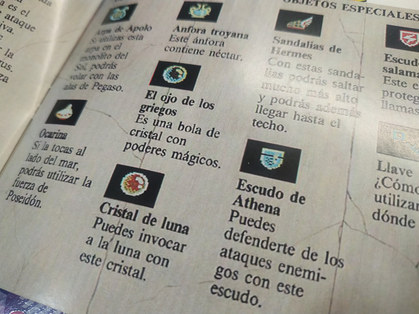 Manual de reemplazo The Battle of Olympus