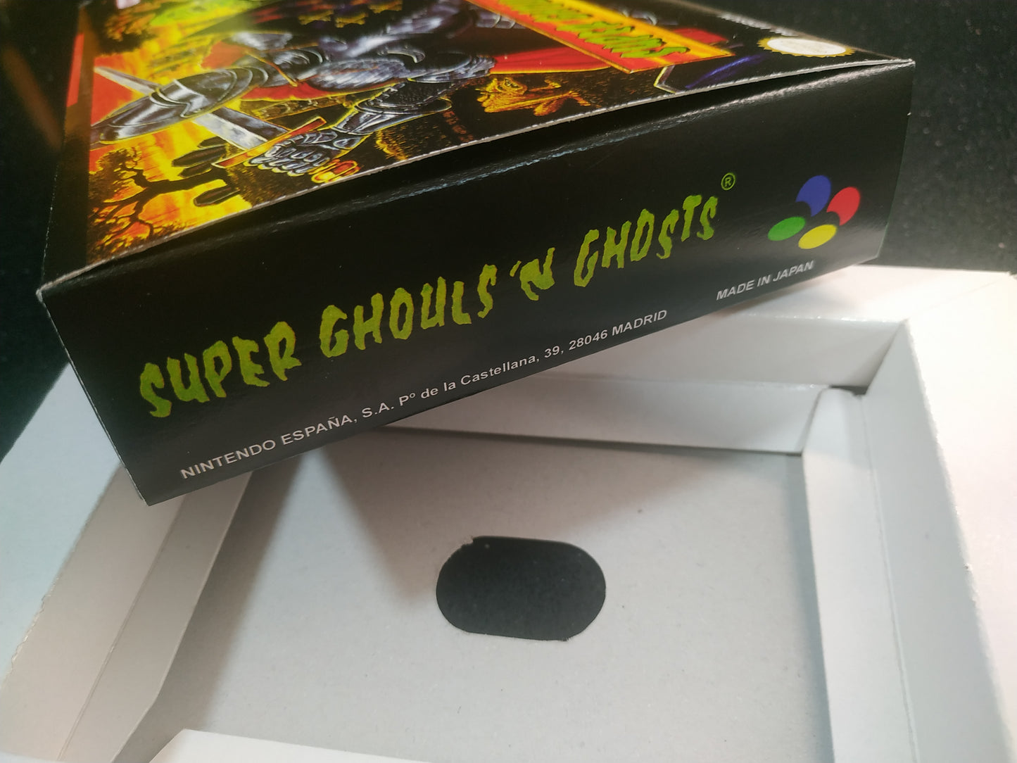 Caja de reemplazo Super Ghouls´n Ghosts