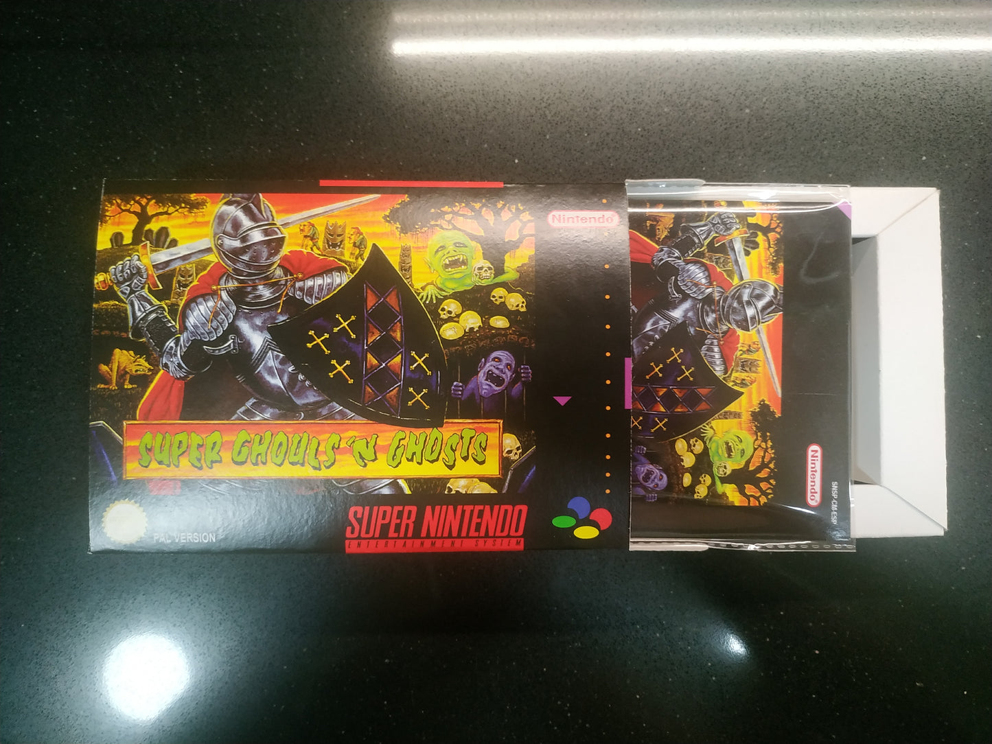 Caja de reemplazo Super Ghouls´n Ghosts