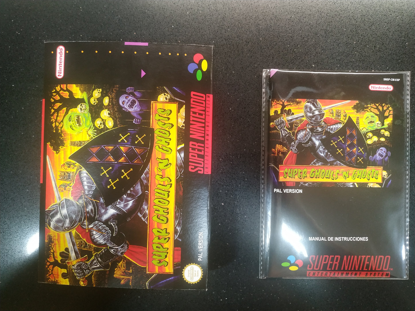 Caja de reemplazo Super Ghouls´n Ghosts